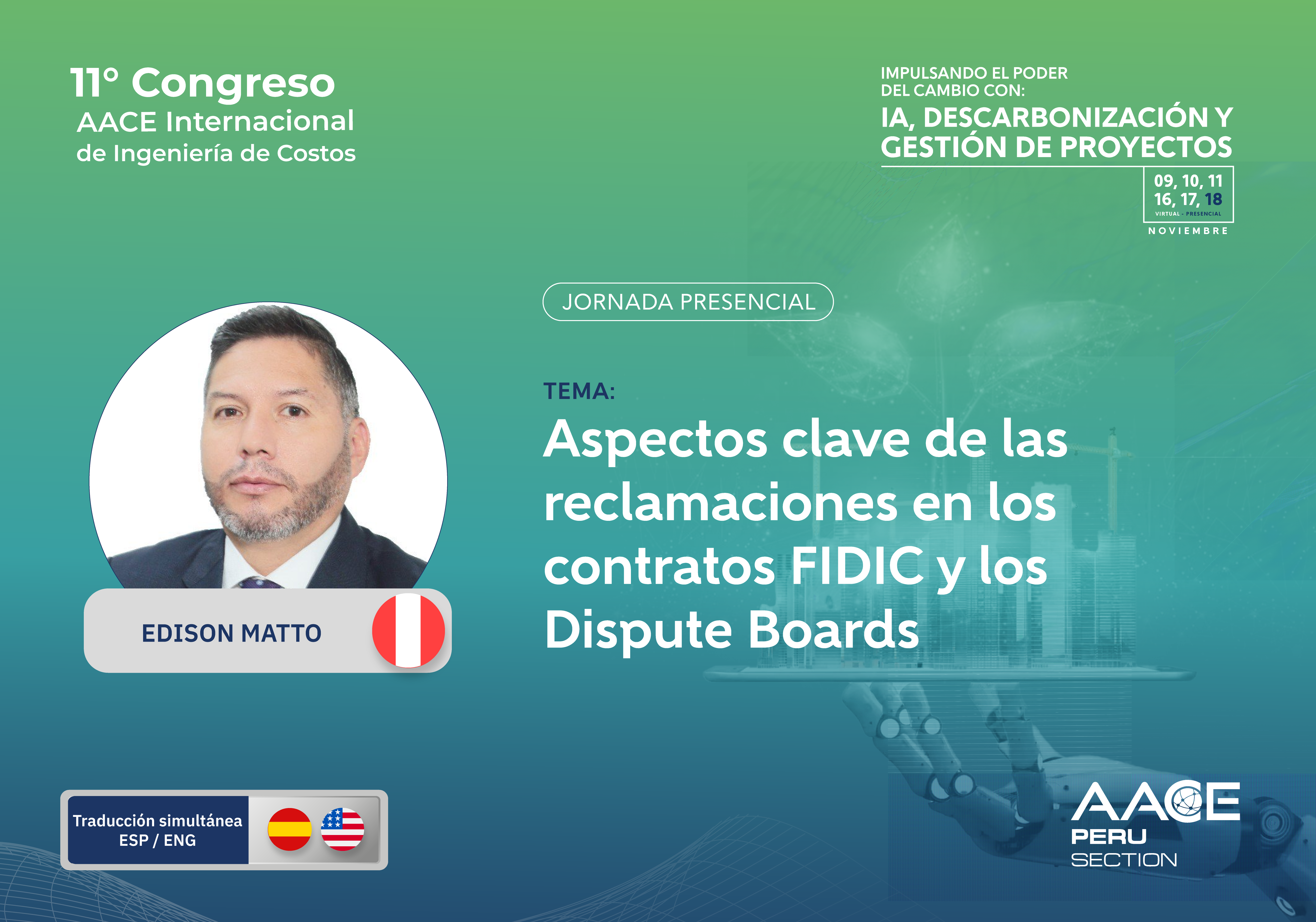 JP-02 Aspectos clave de las reclamaciones en los contratos FIDIC y los Dispute Boards