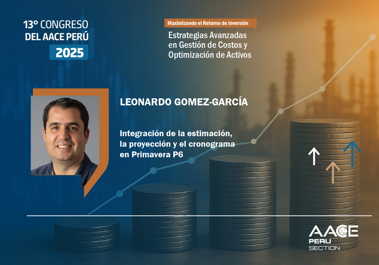 Integración de la estimación Integración de la estimación, la proyección y el cronograma en Primavera P6